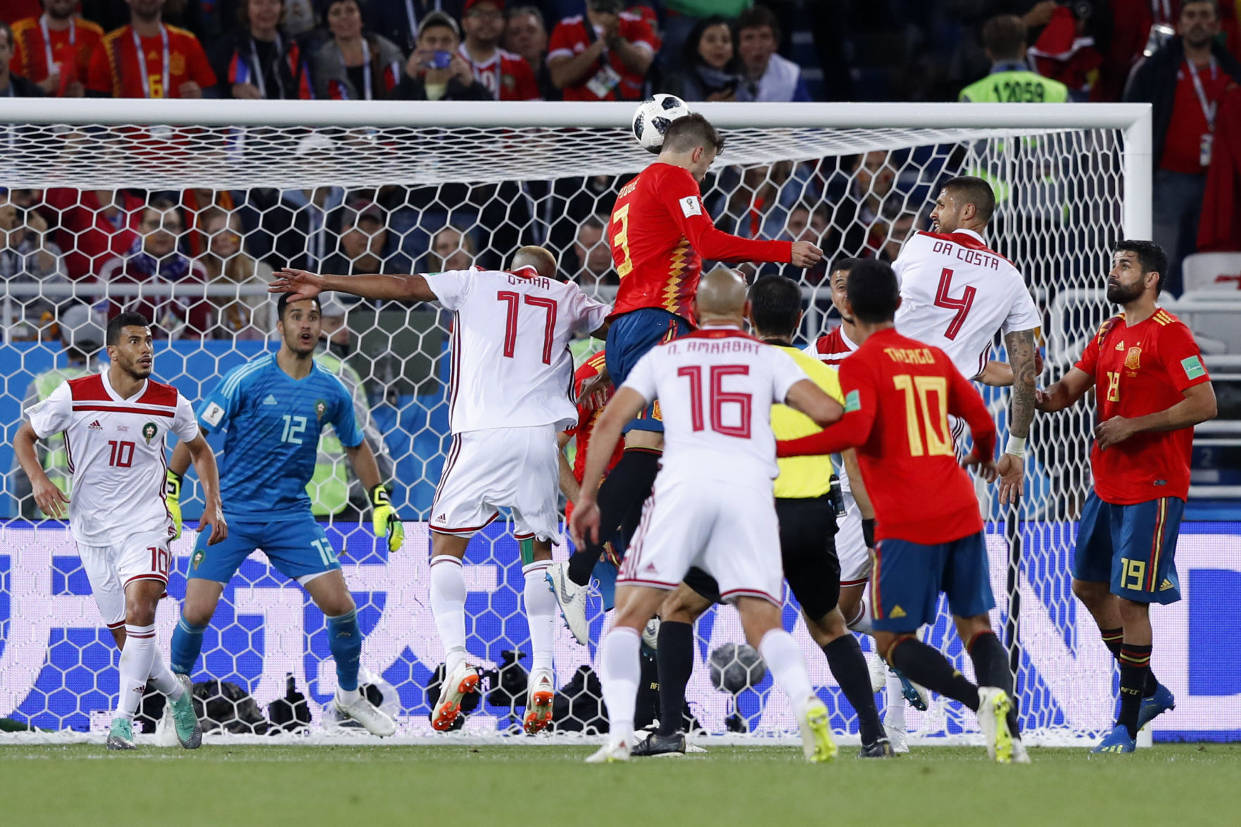 Spain's Gerard Pique